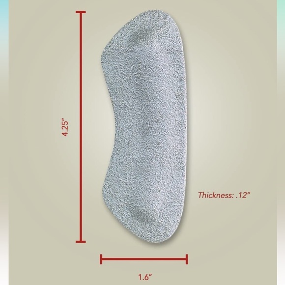 pedag "Stop Suede Leather Heel Grips"
Ease pain and walk normally, 2 pairs - Picture 3 of 9